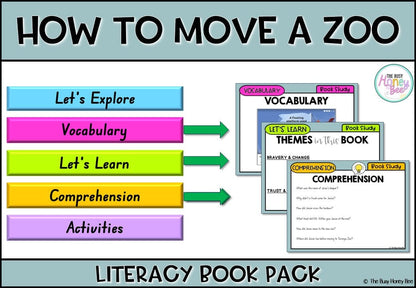 How to Move a Zoo by Kate Simpson, illustrated by Owen Swan - CBCA 2025 - Literacy Book Pack - Activity Pack