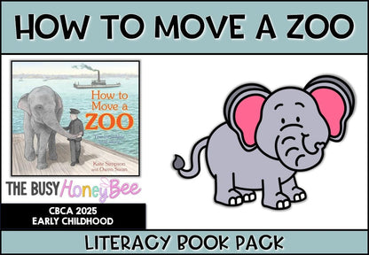 How to Move a Zoo by Kate Simpson, illustrated by Owen Swan - CBCA 2025 - Literacy Book Pack - Activity Pack