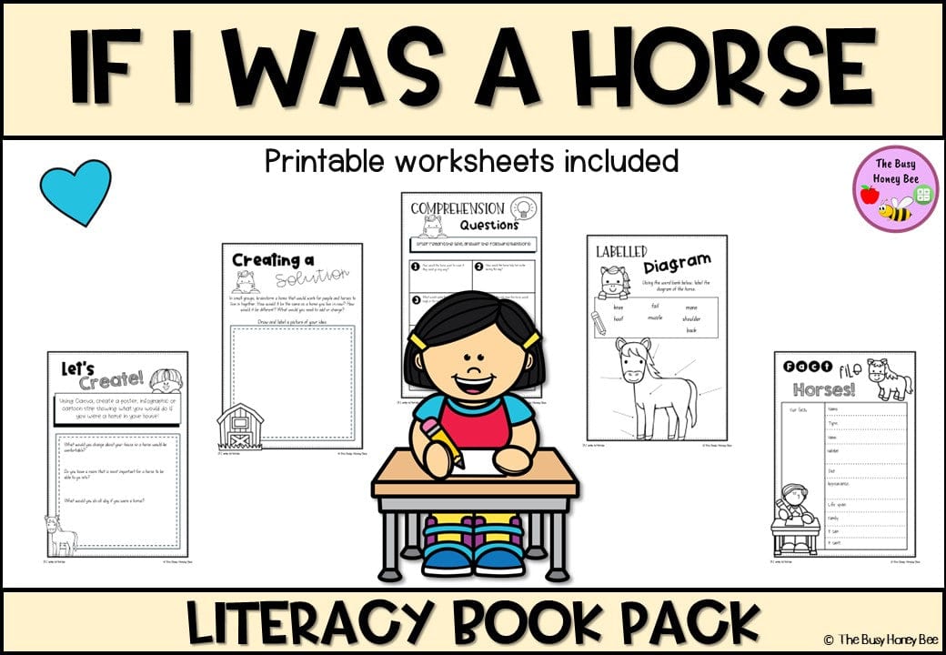 If I was a Horse - CBCA 2024 - Literacy Book Pack - Activity Pack