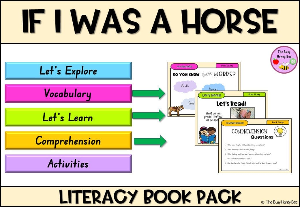 If I was a Horse - CBCA 2024 - Literacy Book Pack - Activity Pack