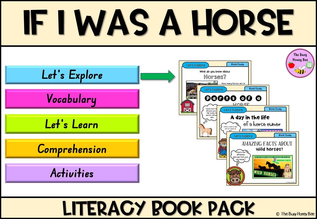 If I was a Horse - CBCA 2024 - Literacy Book Pack - Activity Pack