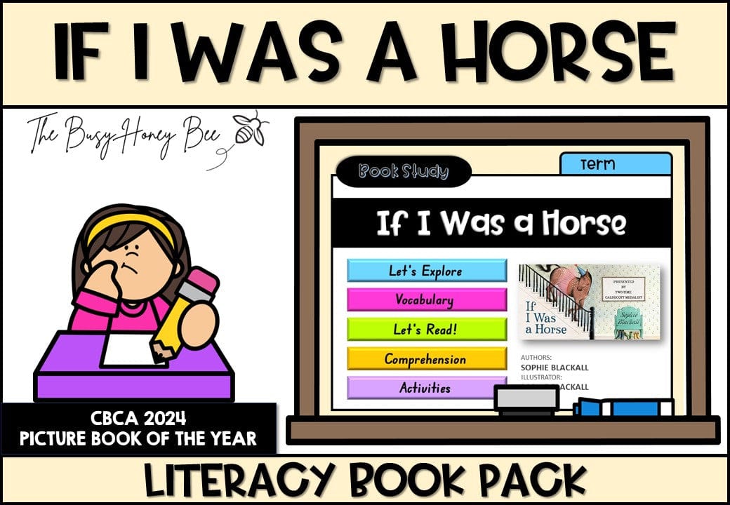 If I was a Horse - CBCA 2024 - Literacy Book Pack - Activity Pack