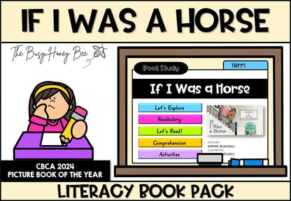 If I was a Horse - CBCA 2024 - Literacy Book Pack - Activity Pack