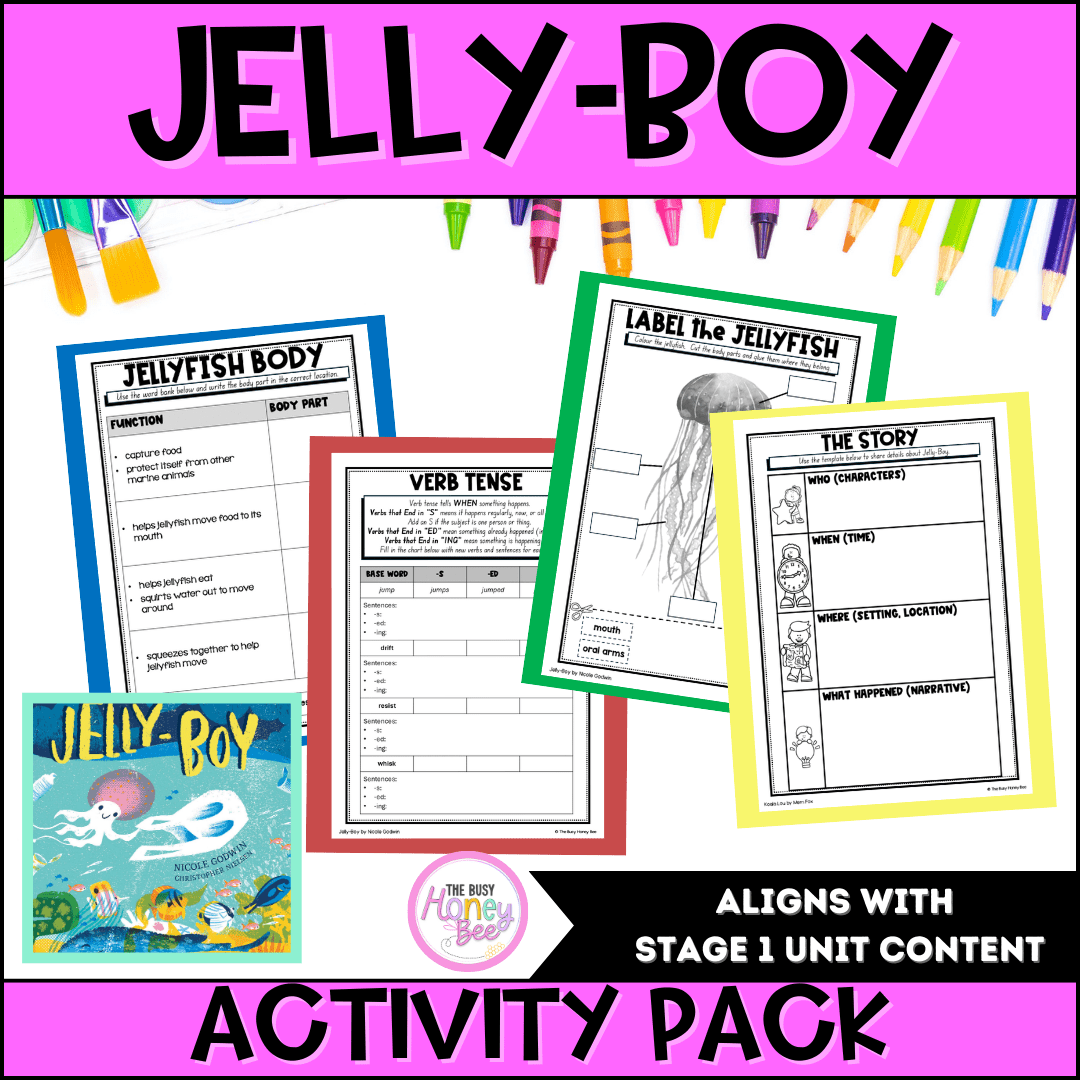 Jelly Boy Activity Pack - Activity Pack