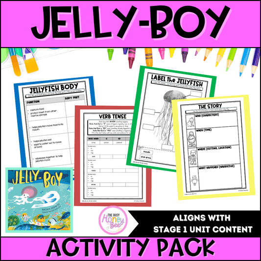 Jelly Boy Activity Pack - Activity Pack