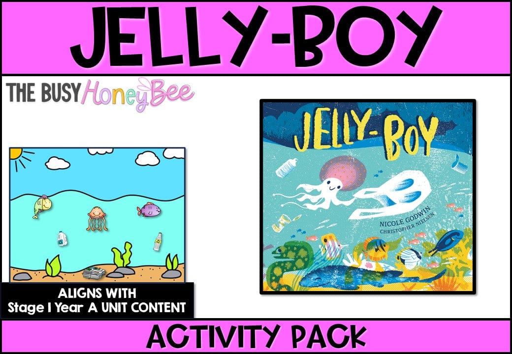 Jelly Boy Activity Pack - Activity Pack
