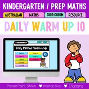 Kindergarten/Prep Australian | Math Daily Review | Warm-Up 10 - Warm Up | Revision