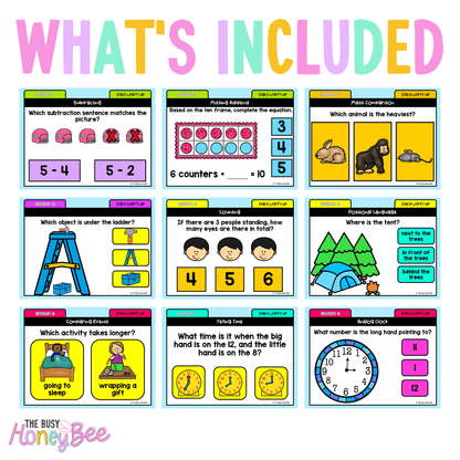 Kindergarten/Prep Australian | Math Daily Review | Warm-Up 11 - Warm Up | Revision