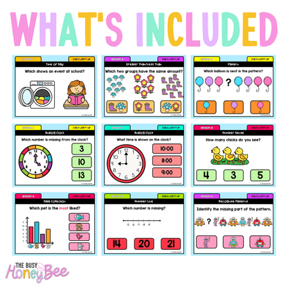 Kindergarten/Prep Australian | Math Daily Review | Warm-Up 7 - Warm Up | Revision
