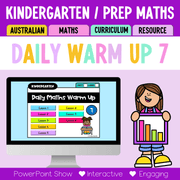 Kindergarten/Prep Australian | Math Daily Review | Warm-Up 7 - Warm Up | Revision