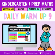 Kindergarten/Prep Australian | Math Daily Review | Warm-Up 9 - Warm Up | Revision