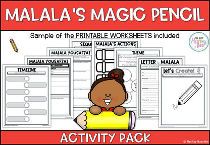 Malala's Magic Pencil Activity Pack -