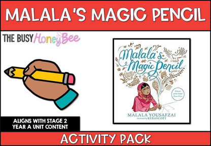 Malala's Magic Pencil Activity Pack -
