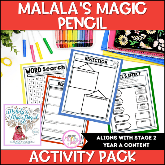Malala's Magic Pencil Activity Pack -