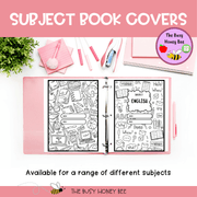 Mindfulness Subject Book Covers - Activity Pack