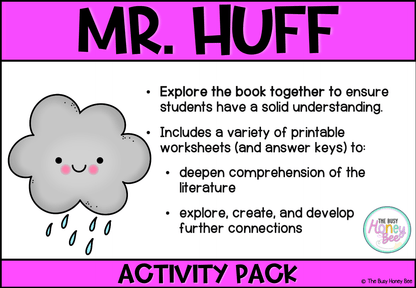 Mr Huff Activity Pack -
