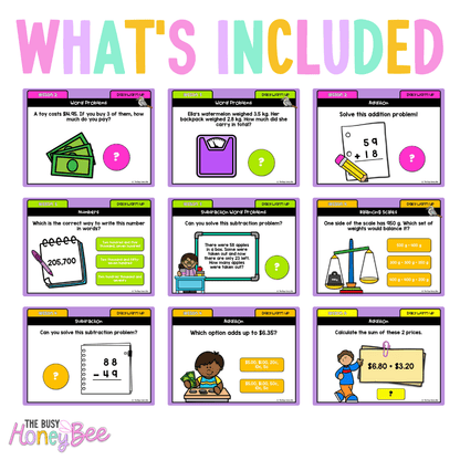 Multi Age 3-6 Year A Australian | NSW Math Daily Review | Warm-Up Unit 15 - Warm Up | Revision