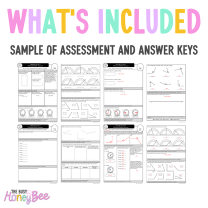 Multi Age 3-6 Year A Differentiated NSW Maths Assessment Unit 10 - Microsoft Word Document