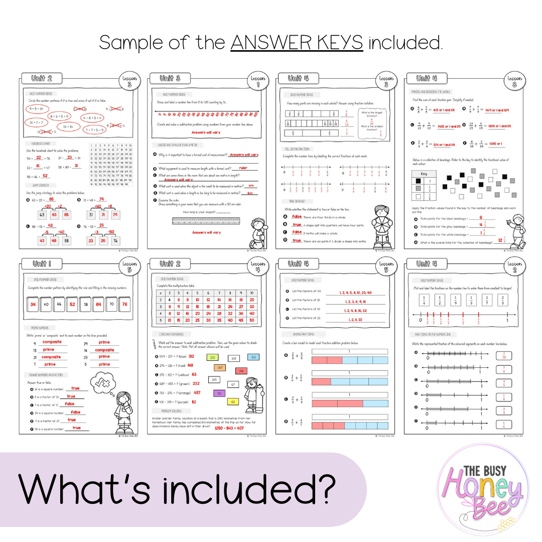 Multi Age 3-6 Year A NSW Maths Workbook Term 1 - Workbook | Worksheets