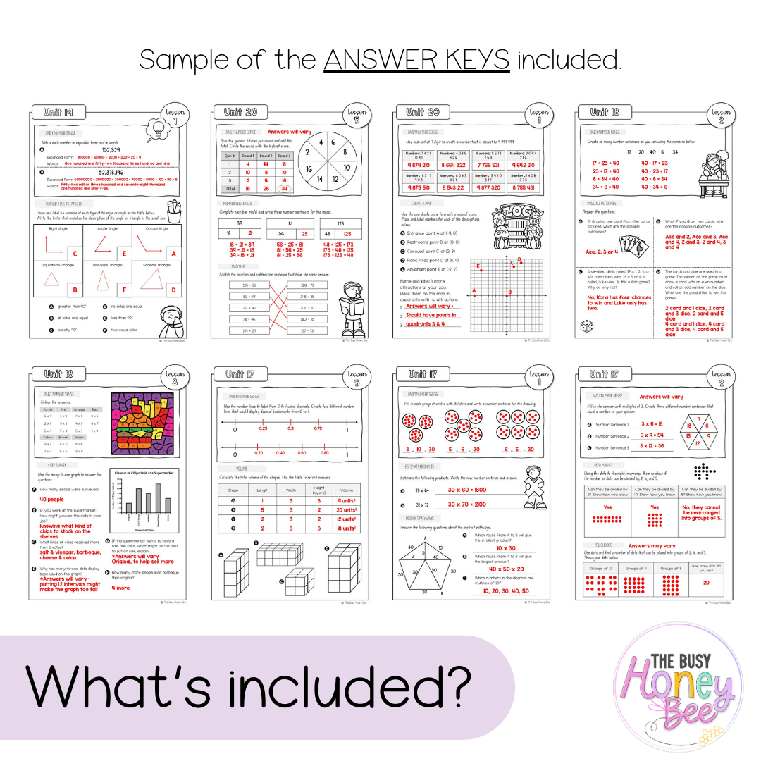 Multi Age 3-6 Year A NSW Maths Workbook ULTIMATE Mega Bundle - Workbook | Worksheets