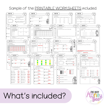 Multi Age 3-6 Year A NSW Maths Worksheets Unit 15 - Workbook | Worksheets