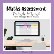 Multi Age 3-6 Year A NSW Term 4 Maths Assessment Overview Google Sheet - Assessment