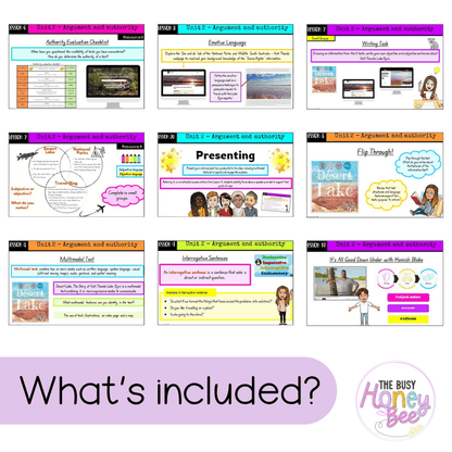 Multi Age 3-6 Year A Term 1 English Teaching Slides Mega Bundle - Teaching Slides