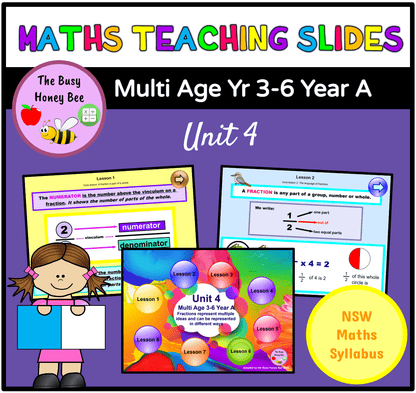 Multi Age 3-6 Year A Term 1 Maths Teaching Slides Mega Bundle - Teaching Slides