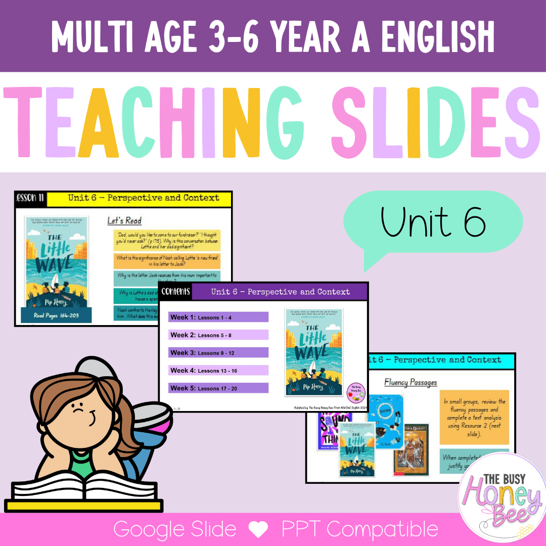 Multi Age 3-6 Year A Term 3 English Teaching Slides Mega Bundle - Teaching Slides
