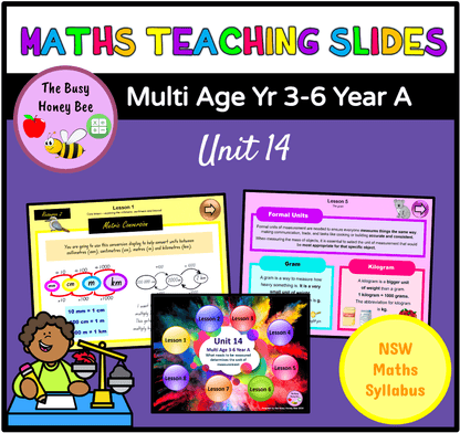Multi Age 3-6 Year A Term 3 Maths Teaching Slides Mega Bundle - Zip Folder: Smart Notebook, PowerPoint, Google Slide Compatible