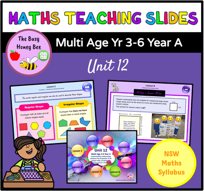 Multi Age 3-6 Year A Term 3 Maths Teaching Slides Mega Bundle - Teaching Slides