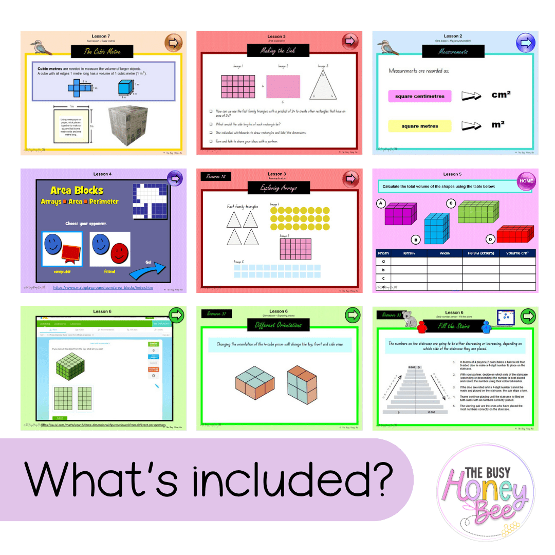 Multi Age 3-6 Year A Term 4 Maths Teaching Slides Mega Bundle - Teaching Slides