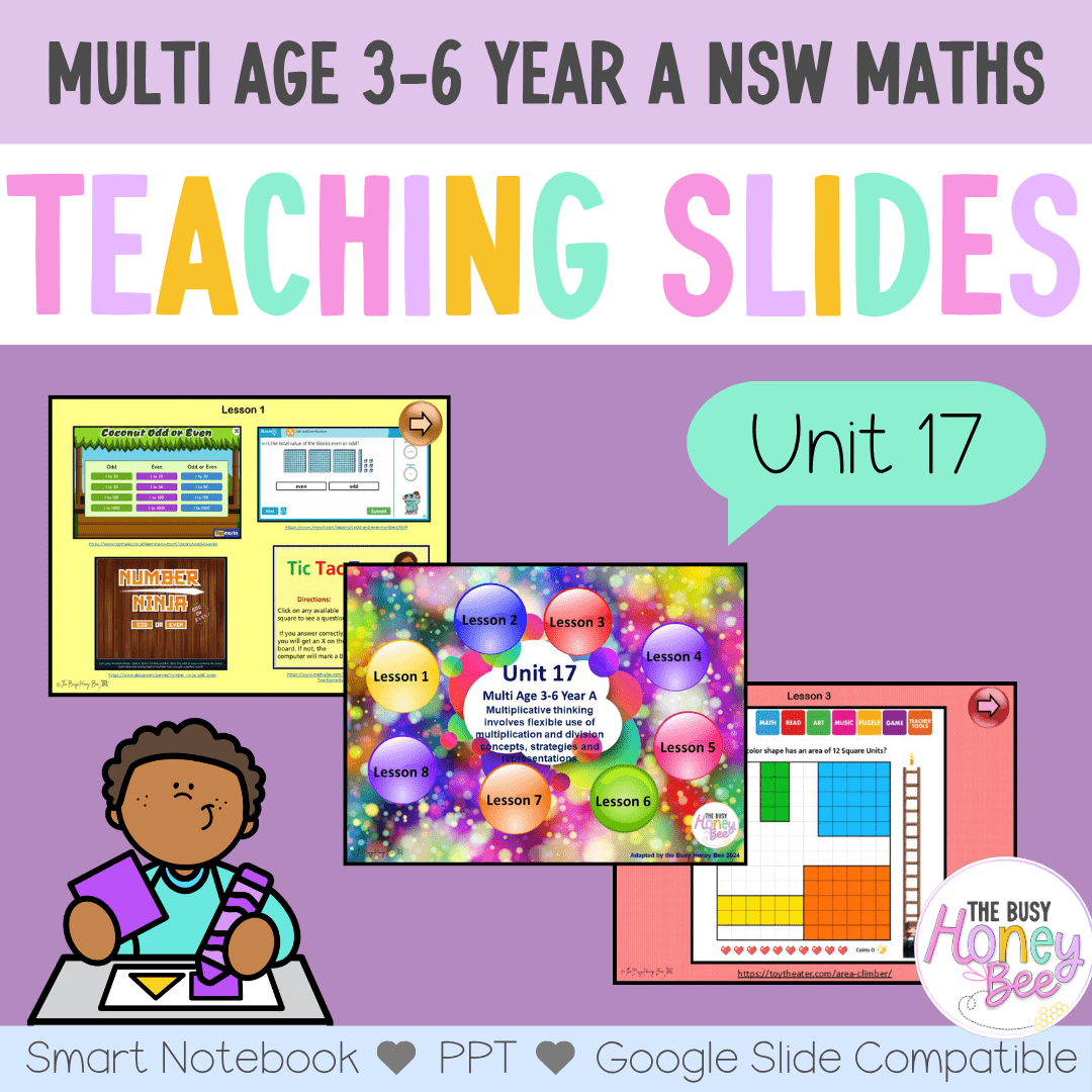Multi Age 3-6 Year A Term 4 Maths Teaching Slides Mega Bundle - Teaching Slides