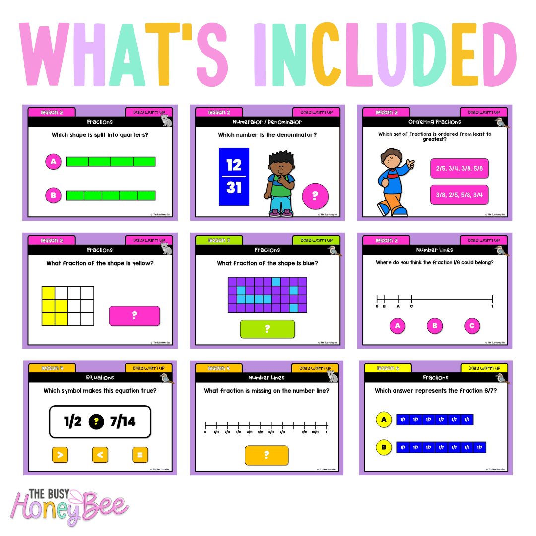 Multi Age 3-6 Year A Ultimate Math Australian | NSW Math Daily Review | Warm-Up Mega Bundle -