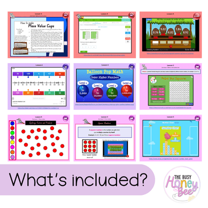 Multi Age 3-6 Year A Ultimate Maths Teaching Slides Mega Bundle - Teaching Slides