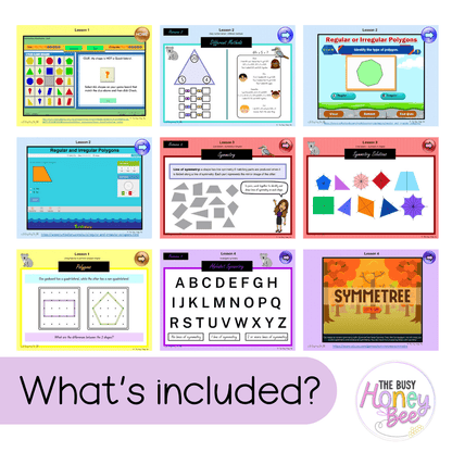 Multi Age 3-6 Year A Unit 12 NSW Maths Teaching Slides - Zip Folder: Smart Notebook, PowerPoint, Google Slide Compatible