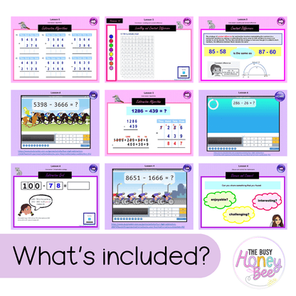 Multi Age 3-6 Year A Unit 2 NSW Maths Teaching Slides - Zip Folder: Smart Notebook, PowerPoint, Google Slide Compatible