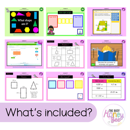 Multi Age 3-6 Year A Unit 3 NSW Maths Teaching Slides - Zip Folder: Smart Notebook, PowerPoint, Google Slide Compatible