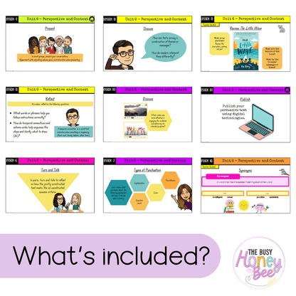 Multi Age 3-6 Year A Unit 6 NSW Perspective and Context English Teaching Slides - Teaching Slides
