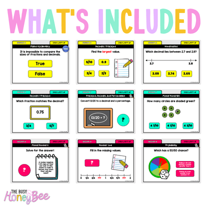 Multi Age 3-6 Year B Australian | NSW Math Daily Review | Warm-Up Unit 16 - Warm Up | Revision
