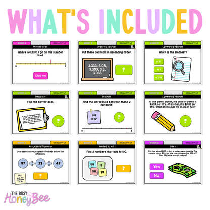 Multi Age 3-6 Year B Australian | NSW Math Daily Review | Warm-Up Unit 20 - Warm Up | Revision