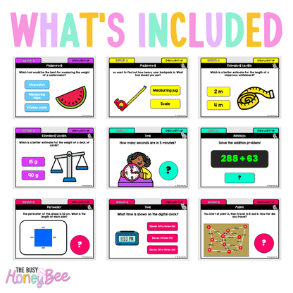 Multi Age 3-6 Year B Australian | NSW Math Daily Review | Warm-Up Unit 3 - Warm Up | Revision