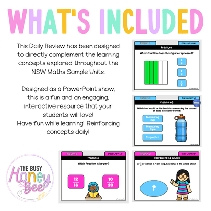 Multi Age 3-6 Year B Australian | NSW Math Daily Review | Warm-Up Unit 4 - Warm Up | Revision