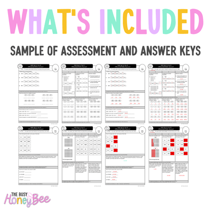 Multi Age 3-6 Year B Differentiated NSW Maths Assessment Unit 1 - Microsoft Word Document