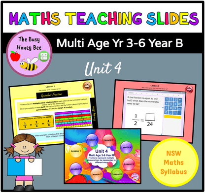 Multi Age 3-6 Year B Term 1 Maths Teaching Slides Mega Bundle - Teaching Slides