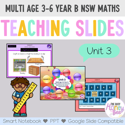 Multi Age 3-6 Year B Term 1 Maths Teaching Slides Mega Bundle - Teaching Slides