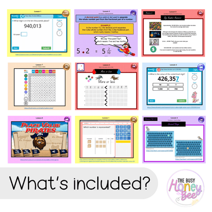 Multi Age 3-6 Year B Term 1 Maths Teaching Slides Mega Bundle - Teaching Slides