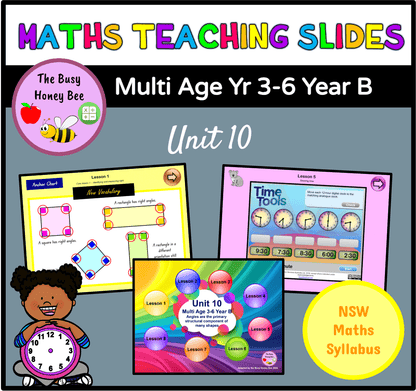 Multi Age 3-6 Year B Term 2 Maths Teaching Slides Mega Bundle - Teaching Slides