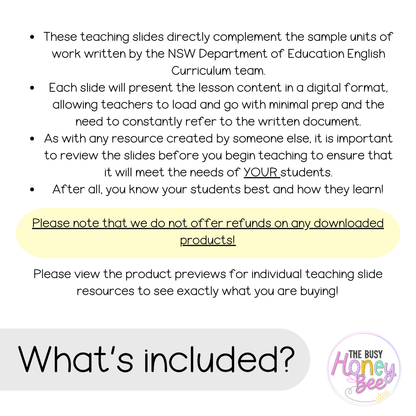 Multi Age 3-6 Year B Ultimate English Teaching Slides Mega Bundle - Teaching Slides