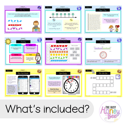Multi Age 3-6 Year B Ultimate Maths Teaching Slides Mega Bundle - Teaching Slides